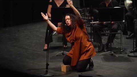 Still from the video: Ofanìm by Lucaino Berio - Cité de la Musique (Paris) - June 2012